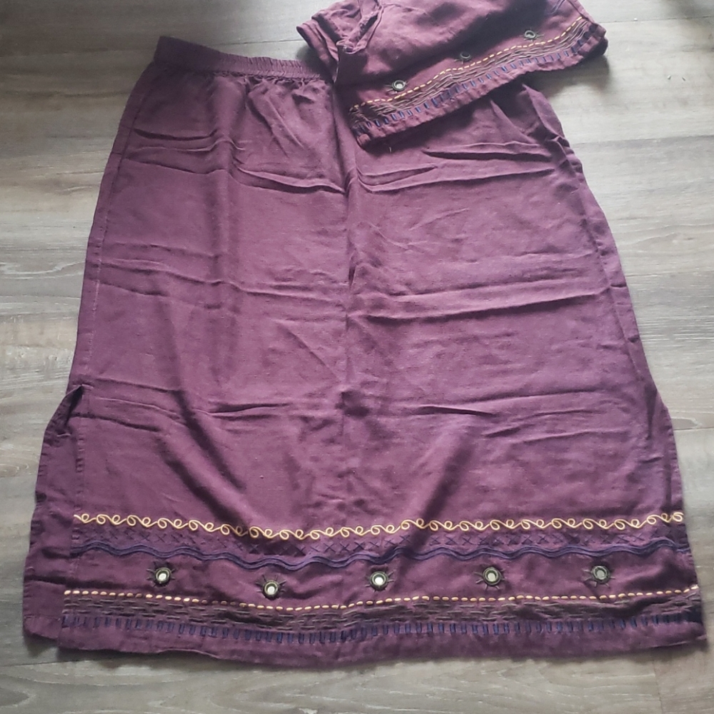 Russell Kemp NY Skirt with Fun Embroidery 22/24